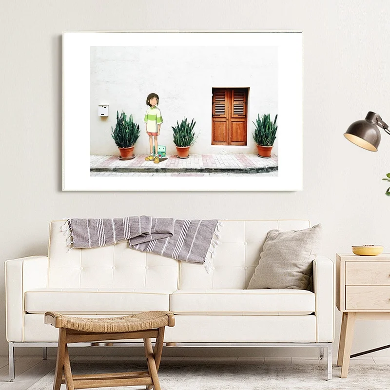 Настенное изображение холст картины для украшения дома картина из аниме HD печать