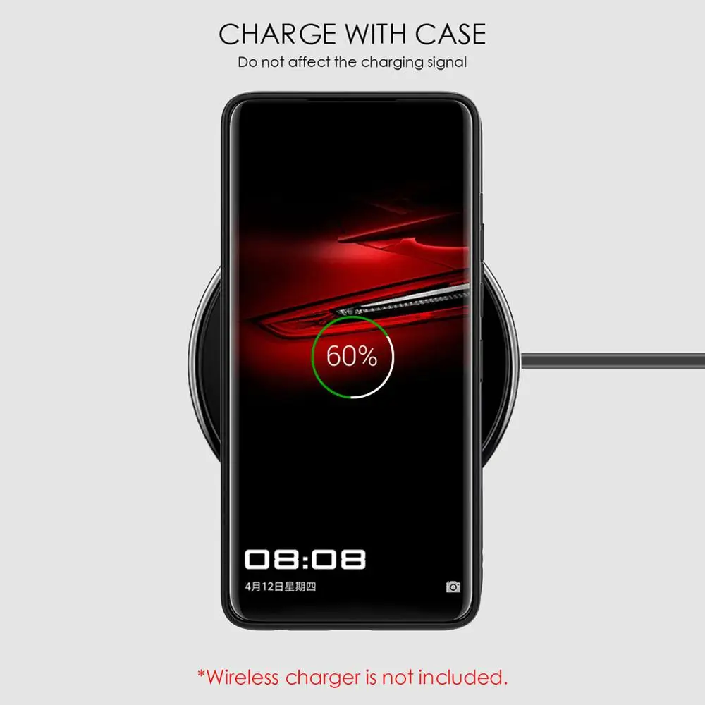 Чехол GKK для Huawei P30 Pro противоударный прозрачный акриловый усиленный ТПУ угловой