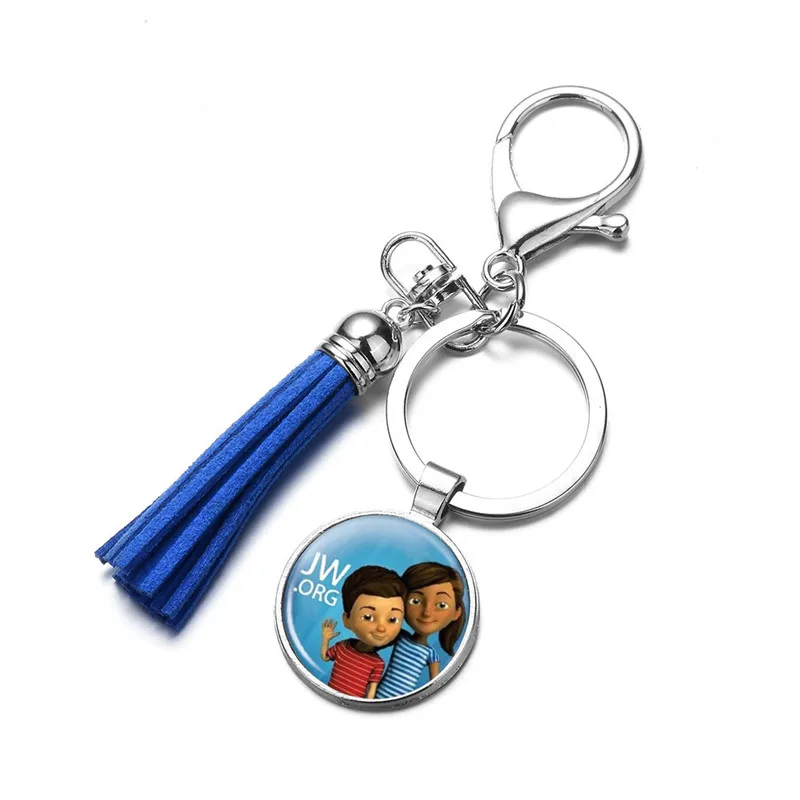 Fancy &amp Fantasy JW. Org Charm брелок &quotбез крови&quot для ключей с кисточкой подвеска