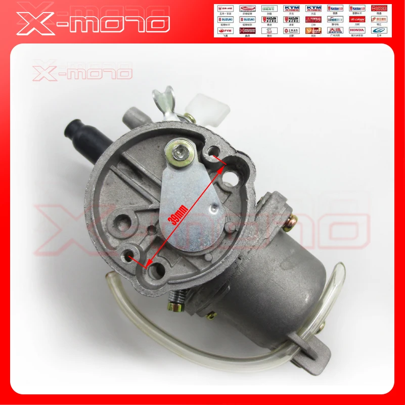 40-6 13 мм Карбюратор Carb для 47cc 49cc Mini Moto ATV Go Kart Pocket Bike Quad части | Автомобили и