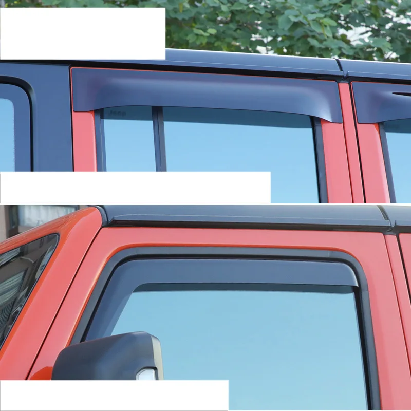 Lsrtw2017 ppma окна автомобиля дождь щит для jeep wrangler JL