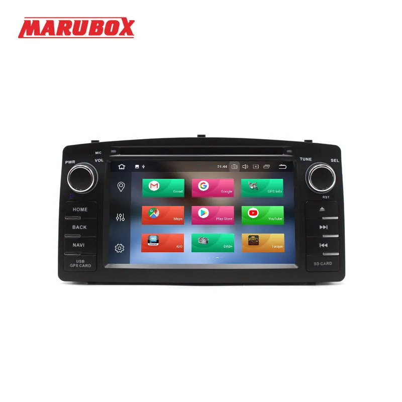 Головное устройство MARUBOX для Toyota Corolla E120 BYD F3 2Din Android 9 0 4 Гб RAM GPS Navi Стерео Радио