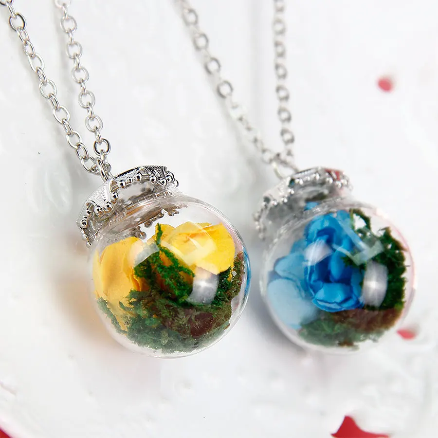 trendy flower pendant necklace female fashion cute costume jewelry charm womens clothing accessories birthday gifts lady C21102 | Украшения