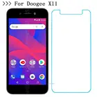 Закаленное стекло 9H для смартфона Doogee X11 X 11, Взрывозащищенная защитная пленка для экрана телефона