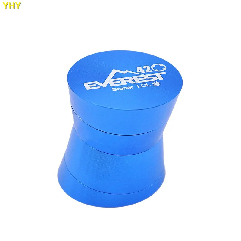 Новое прибытие Everest Stoner CNC алюминиевый тонкий Точильщик талии 4 части табака травы