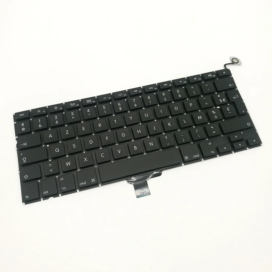 5 шт./лот новая AZERTY Французская клавиатура для Macbook Pro 13 дюймов A1278 2009 2010 2011 2012
