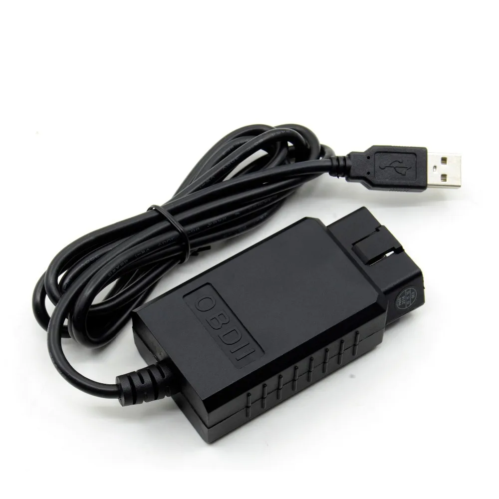 Автомобильный диагностический интерфейсный сканер ELM327 USB V1.5 OBD2 разъем ELM 327 в 1 5