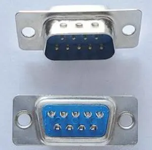 DB9 9 Pin штекер с пластиковой крышкой капота разъем RS232 Бесплатная доставка 200