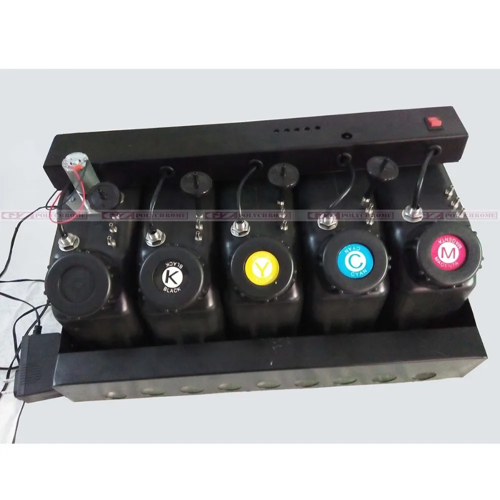 Система непрерывной подачи чернил UV сборный блок СНПЧ емкость 1 5 литра для