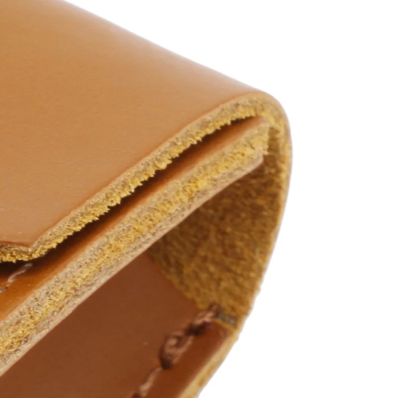 Новинка, маленький винтажный кошелек ручной работы из натуральной кожи, чехол для монет, гарнитура, коробка для наушников, сумка для переноски, чехол, бизнес держатель для монет для мужчин