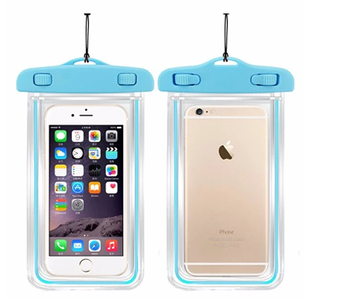 Водонепроницаемый плавательный мобильный телефон чехлы чехол для сенсорного
