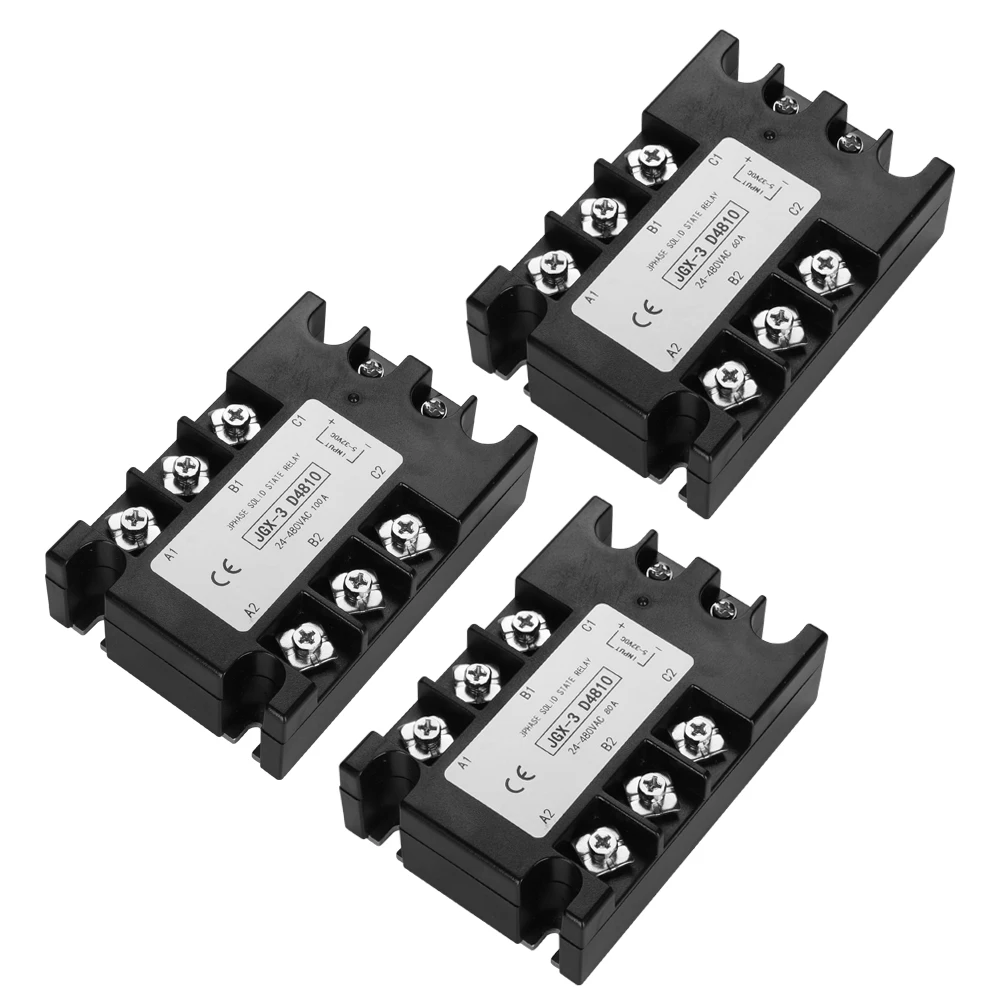 Новейшее трехфазное твердотельное реле переменного тока с контролем