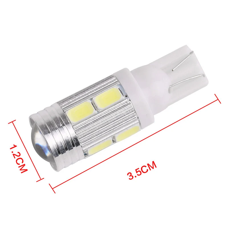 1 шт. автомобисветодиодный светодиодные лампы T10 194 W5W no-Canbus 10 smd 5730 | Автомобили и