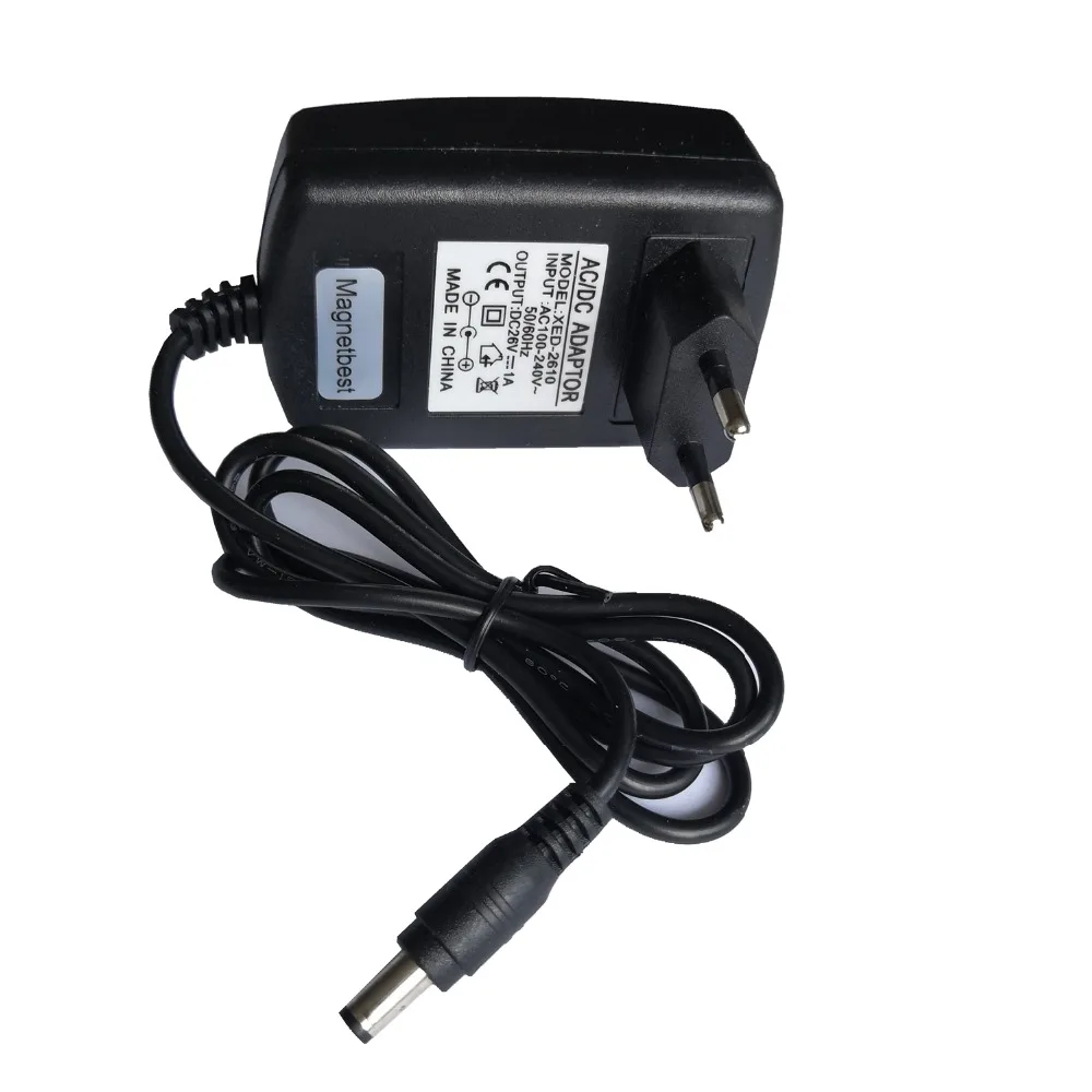 26V 1A 0.7A 0,4 A AC DC зарядное устройство адаптер Запчасти для пылесоса робот пылесос подметальная машина адаптер питания зарядное устройство