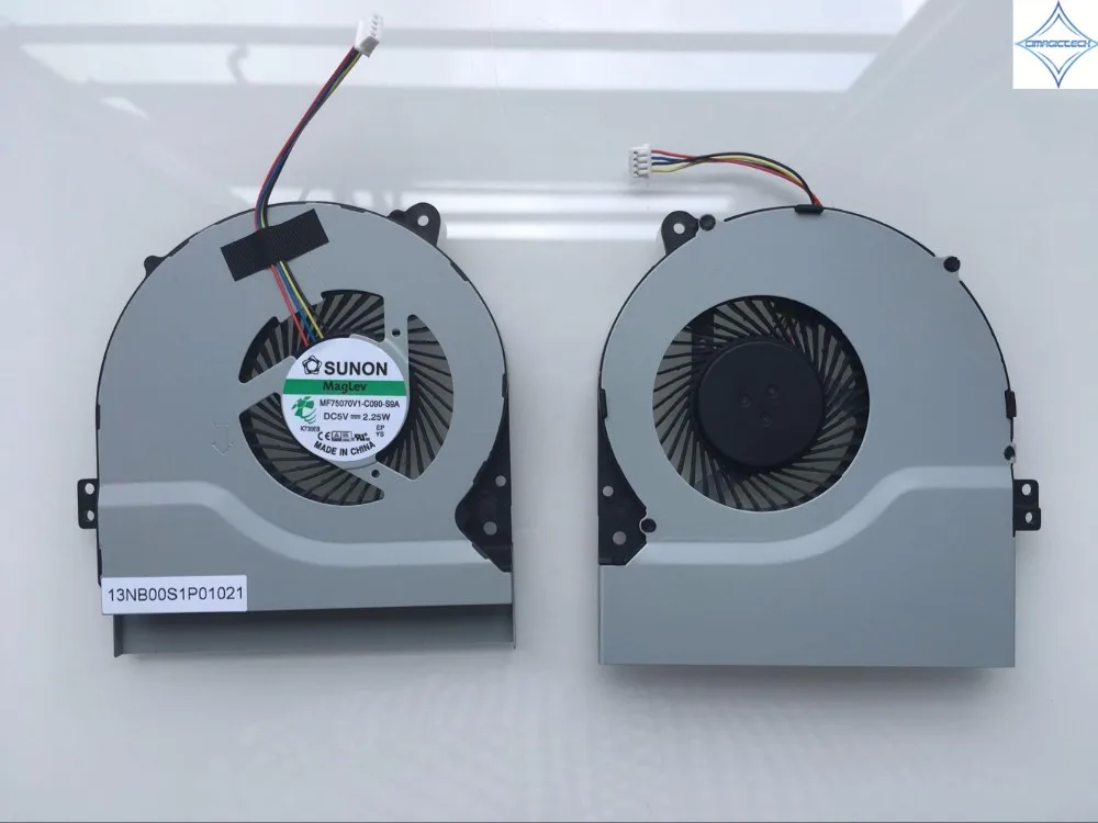 Оригинальный Новый охлаждающий вентилятор для ноутбука ASUS X550 X550V X550C X550VC X450 X450CA