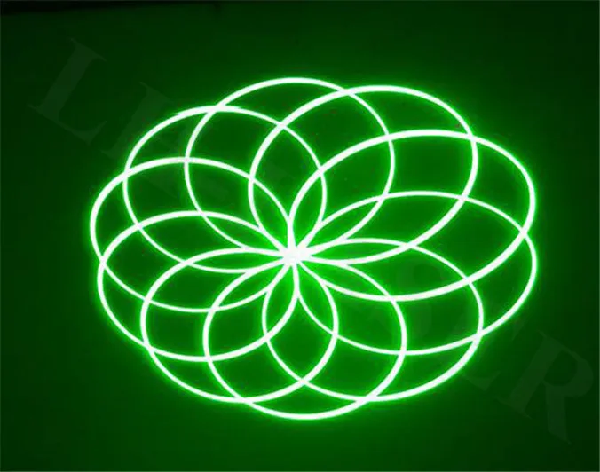 Лазерный мини проектор зеленого цвета с голосовым управлением|Эффект освещения