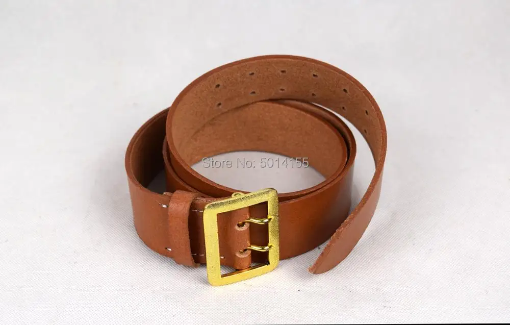 Реплика немецкого винтажного офицера Второй мировой войны коричневый ремень