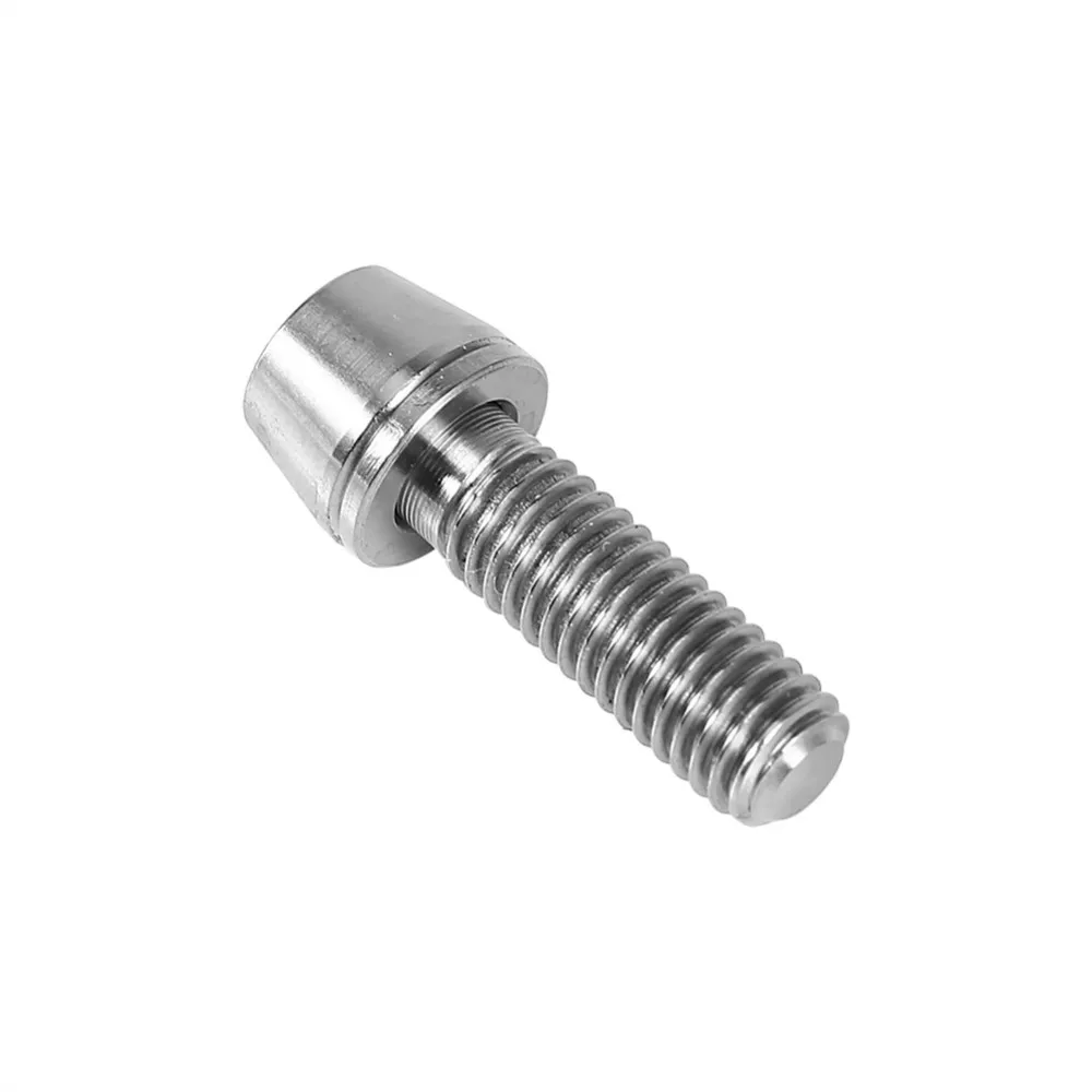 M5x16mm велосипед из титанового сплава титановая головка болт конус с шайбой для горного велосипеда Золотой, красочный, черный, серебристый