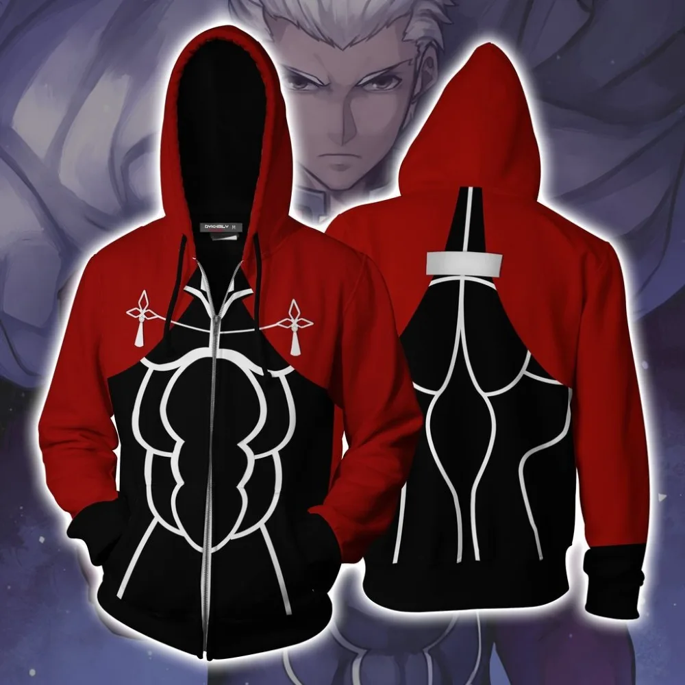 Игра Fate/stay night костюм Толстовка Косплей Аниме-Толстовка толстовки для мужчин и женщин костюм куртки Новинка