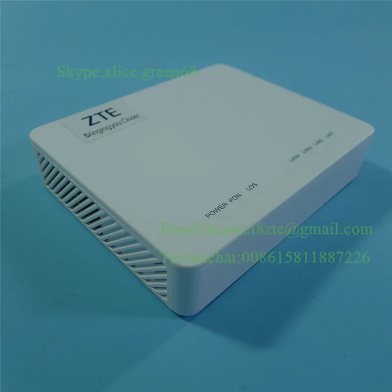 Терминал ZTE GPON ONU F633 с портами 1GE + 3FE LAN английский интерфейс
