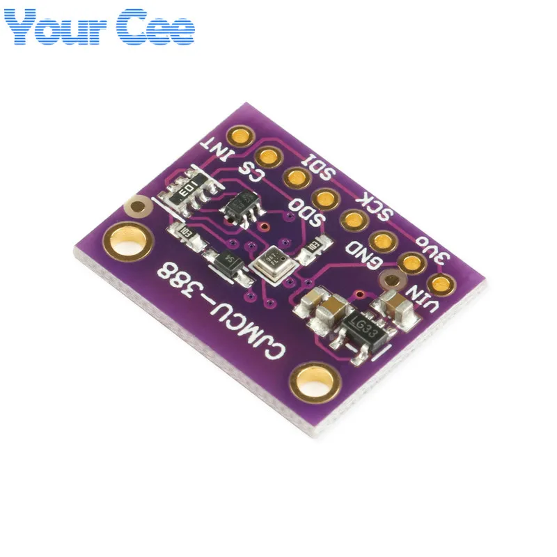 BMP388 Air Pressure Sensor Digital Temperature Atmospheric Module 24-bit Low Noise | Электронные компоненты и