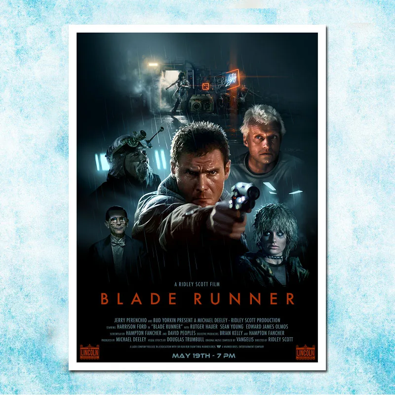 Blade Runner 2049 горячий фильм Искусство Шелковый плакат холст печать 13x18 24x32 дюймов-006 |
