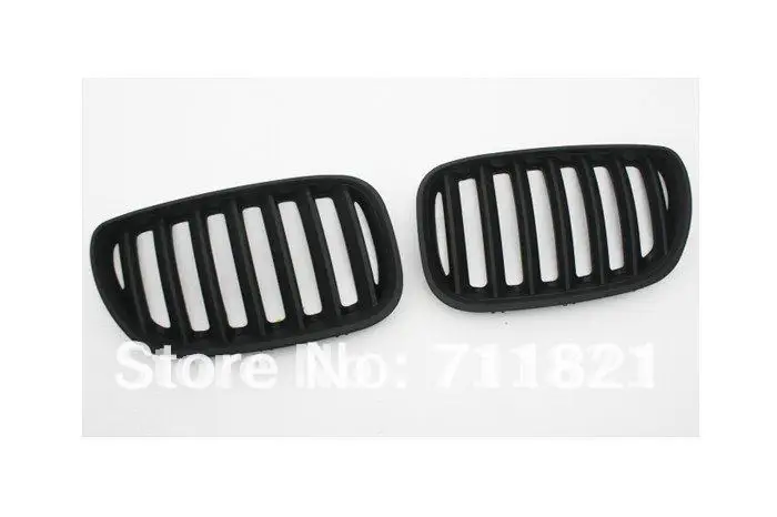 

Euro Matte Black Kidney Front Grille For BMW E53 X5 2004-2006