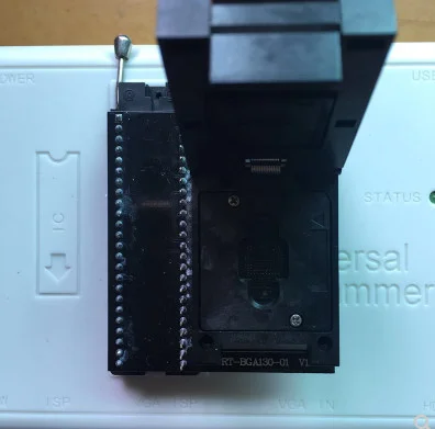 BGA130 разъем RT-BGA130-01 POS машина NAND MCP адаптер FM64D1G12A FM64D1G для RT809H программист