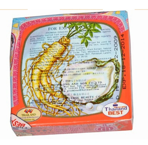 Женьшень PROMINA чистый жемчужный крем акне темные пятна отбеливание Осветление