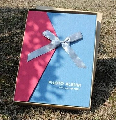 Бесплатная доставка 10 дюймовая лента подарочная коробка альбом для скрапбукинга