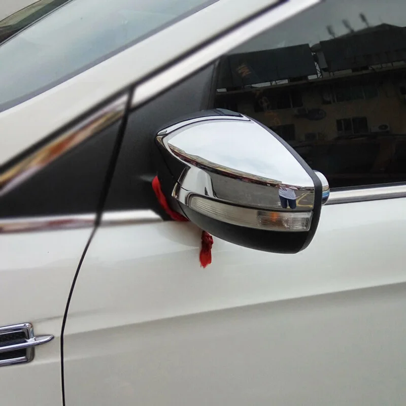 Для Ford Edge 2015 2016 2017 2018 автомобиля Средства для укладки волос ABS Хромированная