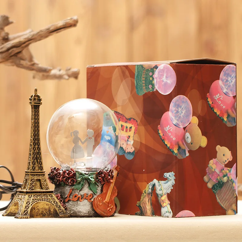 Эйфелева башня креативный сенсорный волшебный шар ионы электростатический