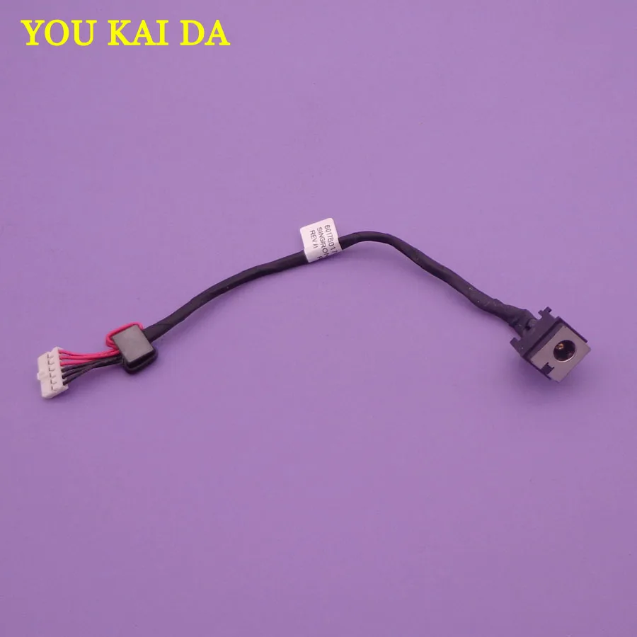1 шт. разъем питания постоянного тока с кабелем для ноутбуков Toshiba Satellite|jack connector|l