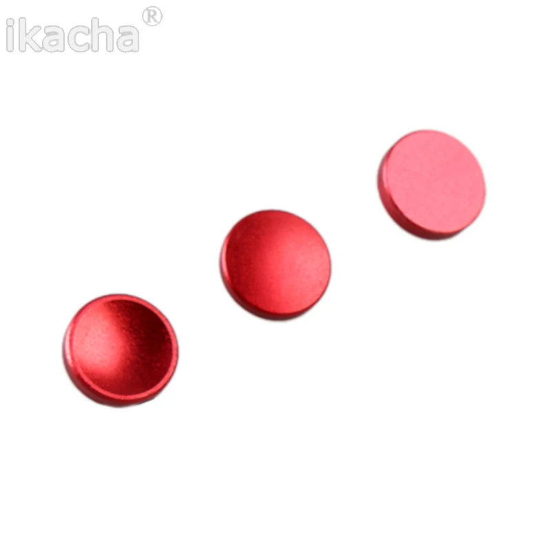 

3 pcs Red Small Soft Release Button f/ For Leica M3 MP M8 M9 For Fuji X100 For CANON For Nikon