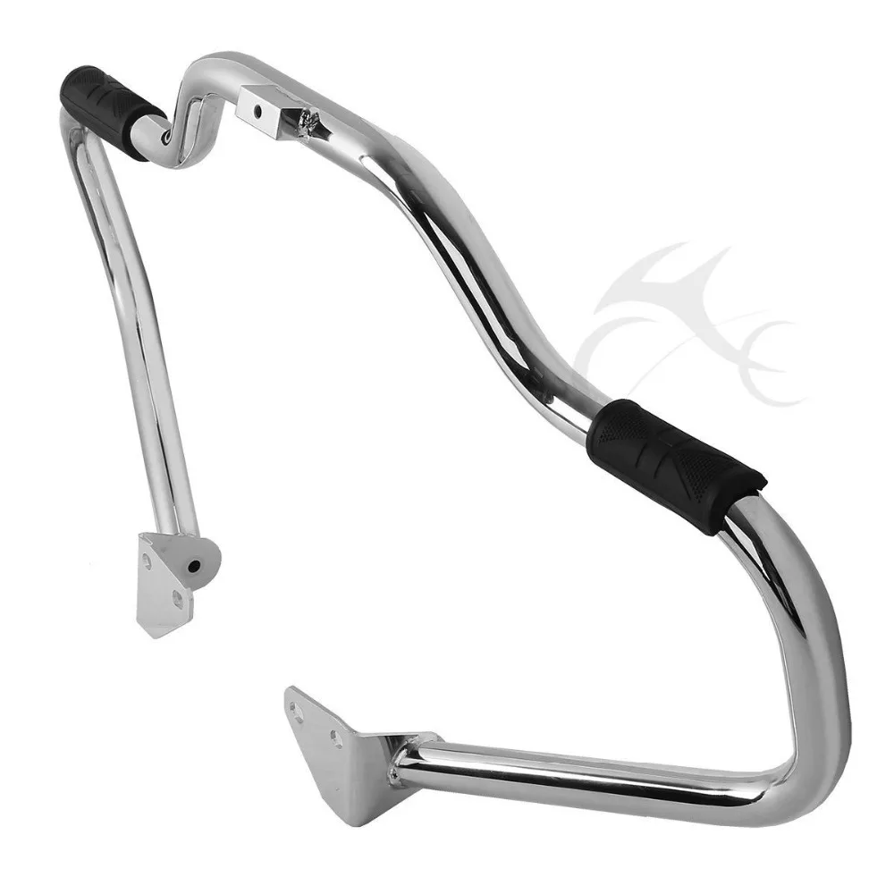 Мотоцикл 1 25 &quotзащита двигателя шоссе Crash Bar для Harley Dyna Street Bob Low Rider Fat 2006 2017|Бамперы