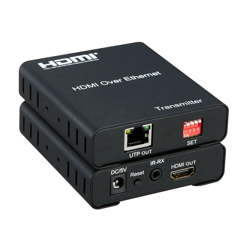 Новый HDMI удлинитель матрица 120 м 1080P над TCP/IP Cat5e/6 сетевой кабель передатчик и