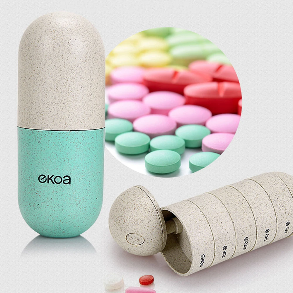 7 дней медицина коробка креативный Еженедельный контейнер для таблеток