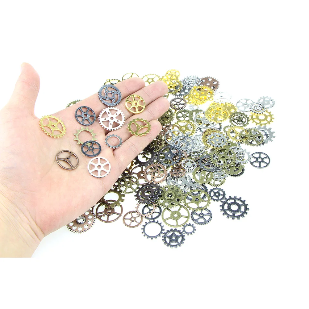 1 партия Cogs винтажные наручные часы браслет аксессуары подвесные колеса