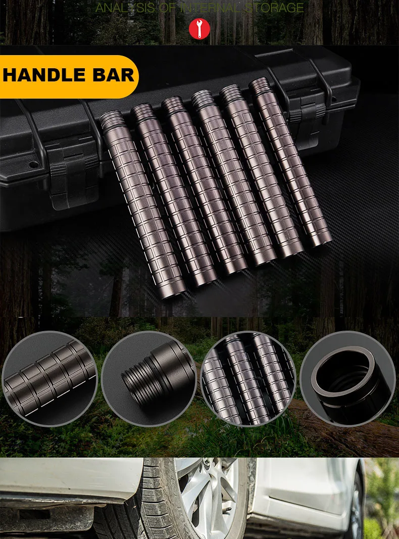 Открытый edc Многофункциональный инструмент лагерь DIY самообороны палка безопасности аварийный инструмент выживания(Прямая поставка