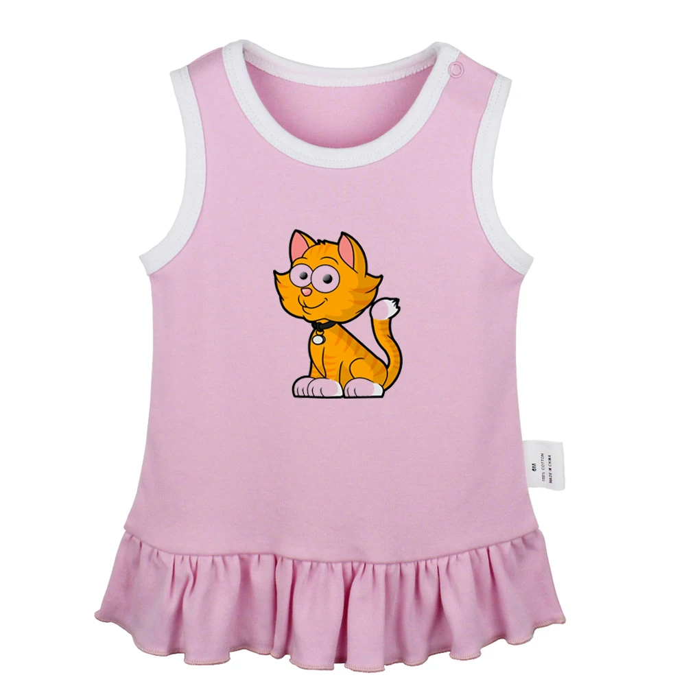 Garfield Cat Doraemon Nobita Nobi Мой сосед Тоторо платья для новорожденных девочек платье без