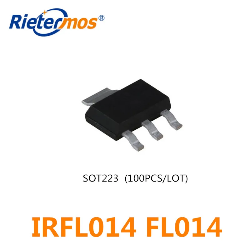 

10 шт. 100 шт. IRFL014 FL014 IRFL014TRPBF IRFL014PBF SOT223 N-CHANNEL 60V2.7A SMD