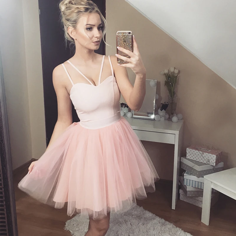 Strapghetti ремень Сетчатое платье женские Высокая талия bodycon летнее ТРАПЕЦИЕВИДНОЕ