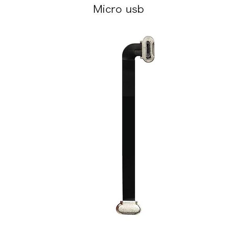 Micro USB Micro USB/type-c/iphone порт зарядный кабель бесшовный провод Android PTZ линия питания для Zhiyun Smooth 4/3 Gimbal стабилизатор - Цвет: Micro USB