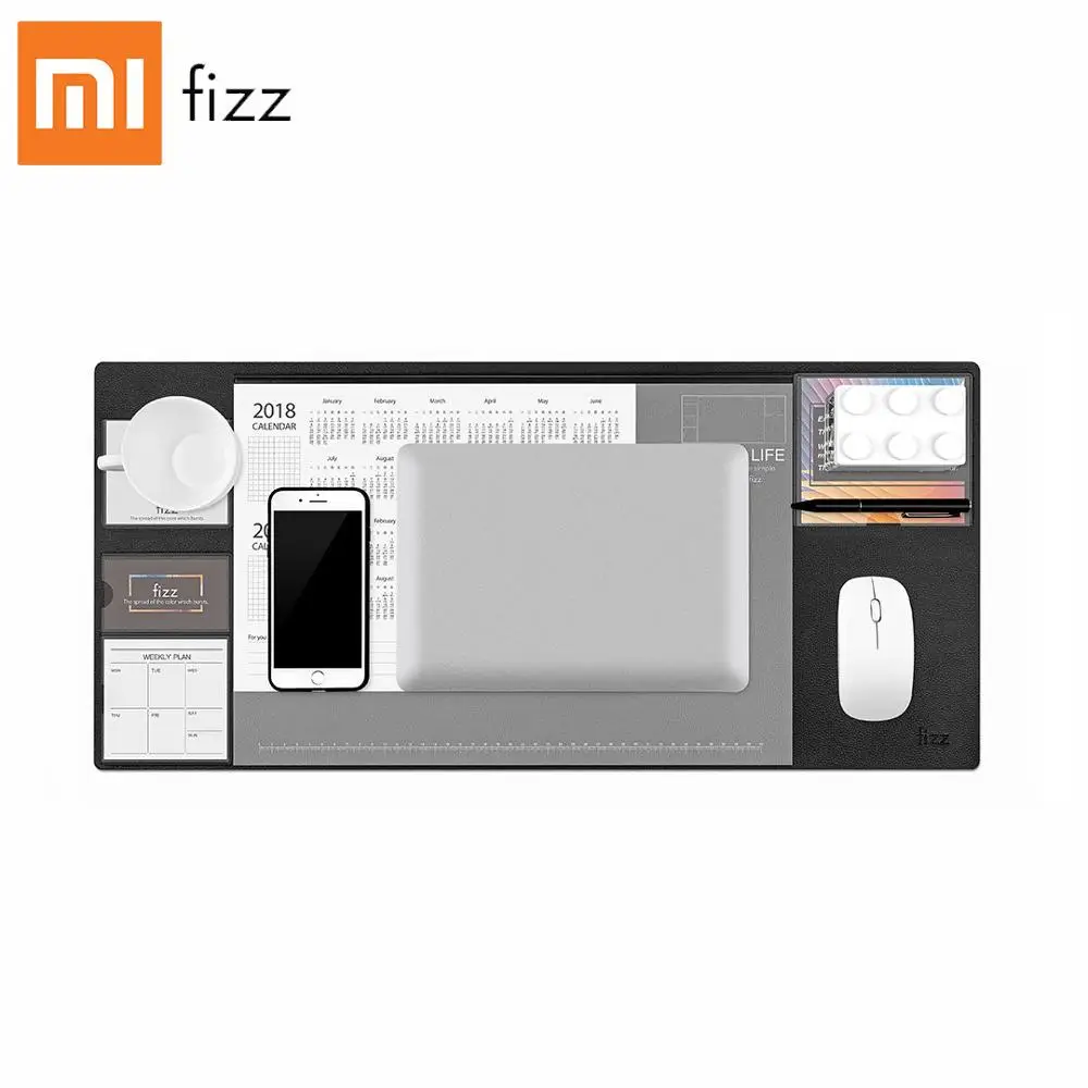 Xiaomi Fizz кожаный компьютерный стол коврик для офиса водонепроницаемый большой