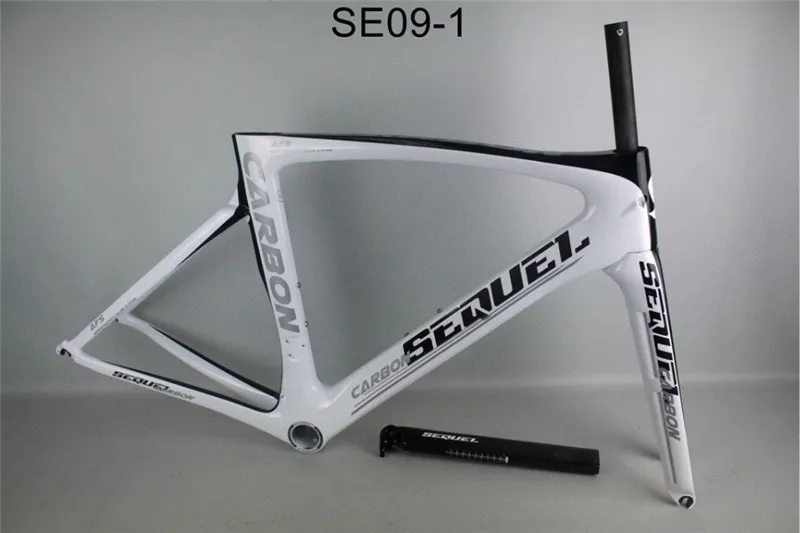 Карбоновая велосипедная Рама SEQUEL дорожный мотоцикл рамка SE09 1 китайский рамки