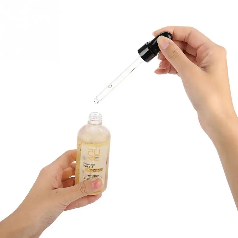 100ml Hair Products Shampoo Coconut Hair Oil Face Body Care Moisturizing Anti-shedding Hair Loss Oil Treatment