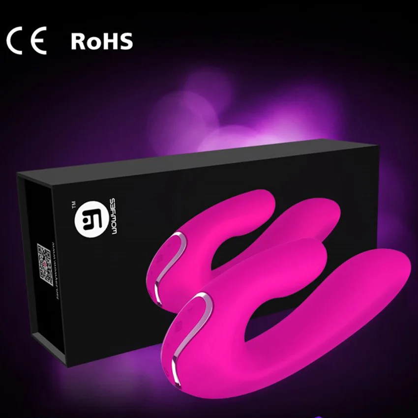 Wowyes G Spot Электрический ударный импульсный вибратор для женщин USB перезаряжаемая