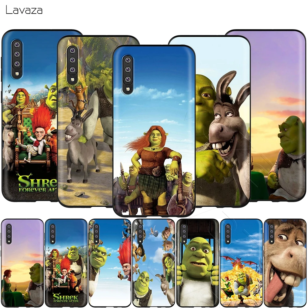 Lavaza мультфильм значок из кинофильма &quotШрек чехол для Samsung Галактики S6 S7 край J6 S8 S9