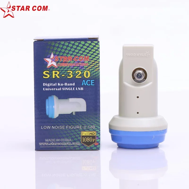STARCOM Универсальный LNB для спутникового ТВ ресивера низкий уровень шума 0 1 дБ HD