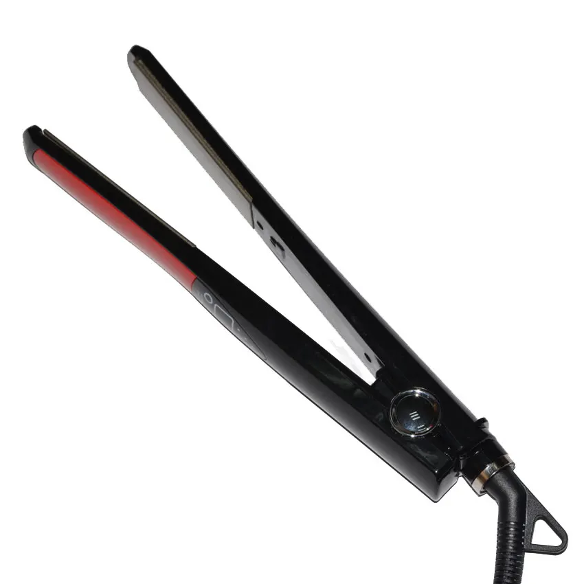 CLRLIFE ЖК дисплей Титановые пластины плоское железо выпрямление волос утюжок